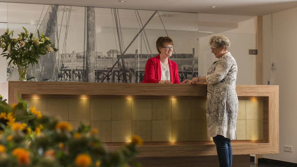 Hotel Hafen Buesum Ngoại thất bức ảnh
