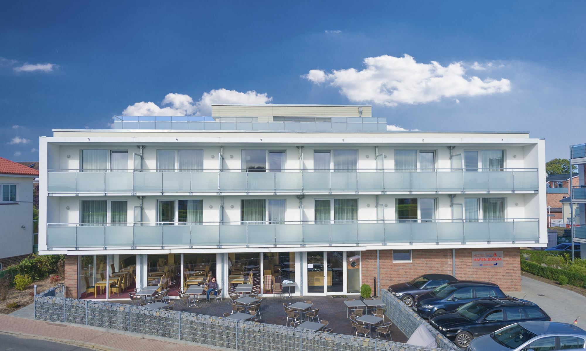 Hotel Hafen Buesum Ngoại thất bức ảnh