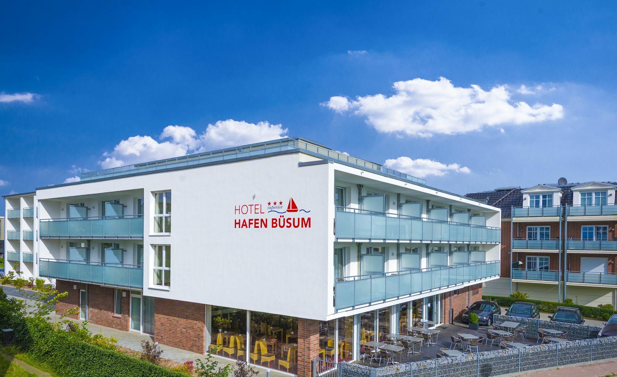 Hotel Hafen Buesum Ngoại thất bức ảnh
